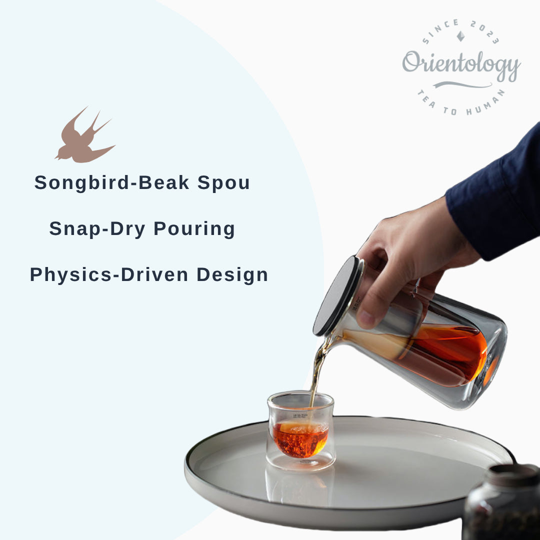 Borosilicate Glass Magnetic Gravity Tea Infuser