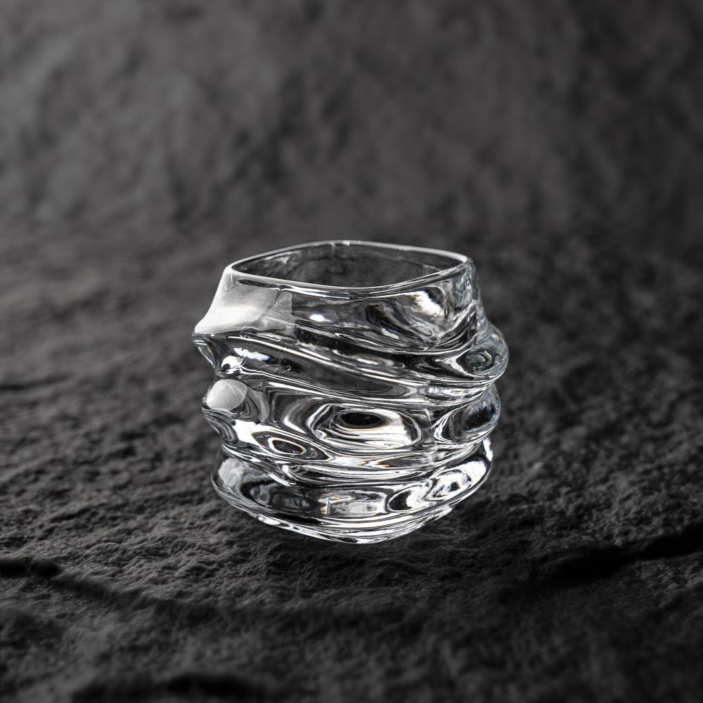 Borosilicate Glass Tea Cup: Qi