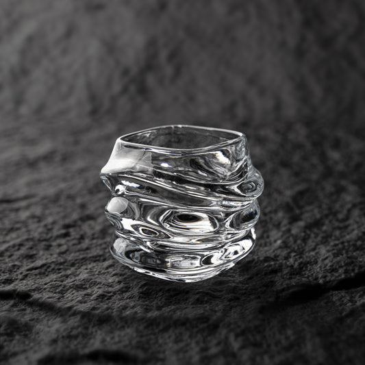 Borosilicate Glass Tea Cup: Qi